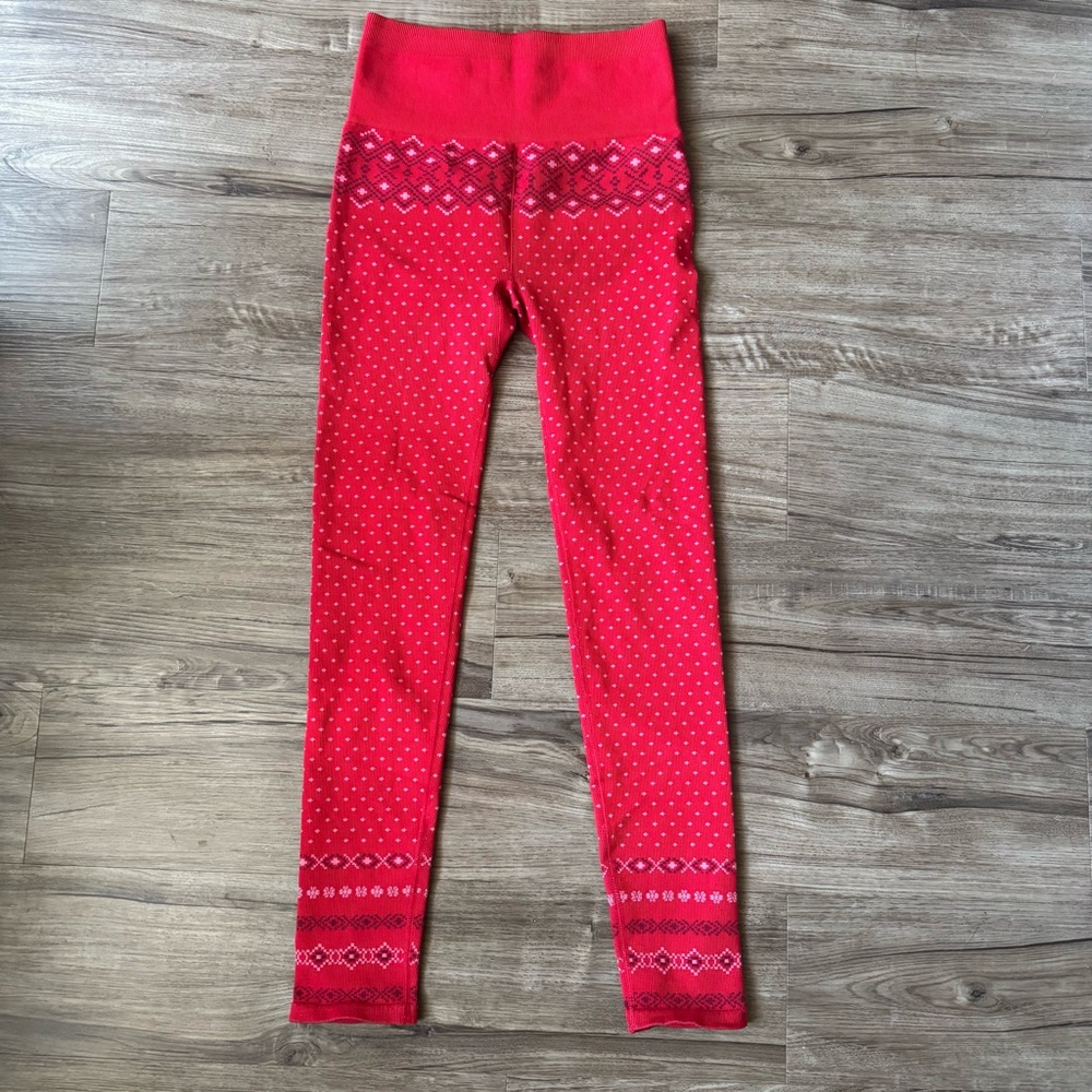 Christmas yoga pants